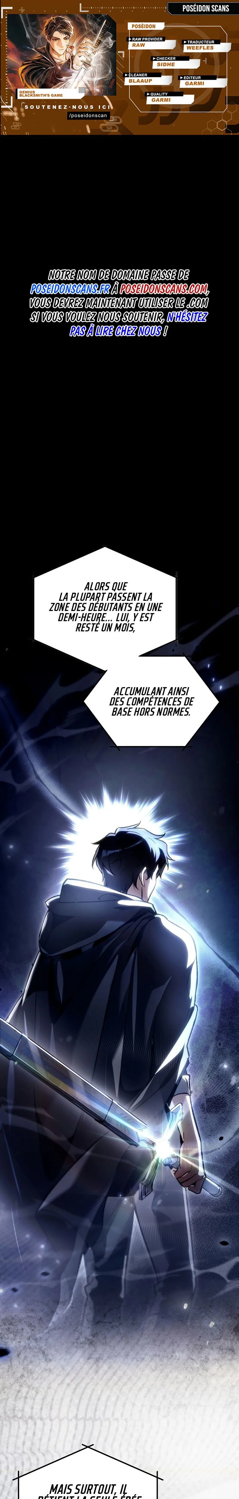 Read Genius Blacksmith s Game FR Manga Online