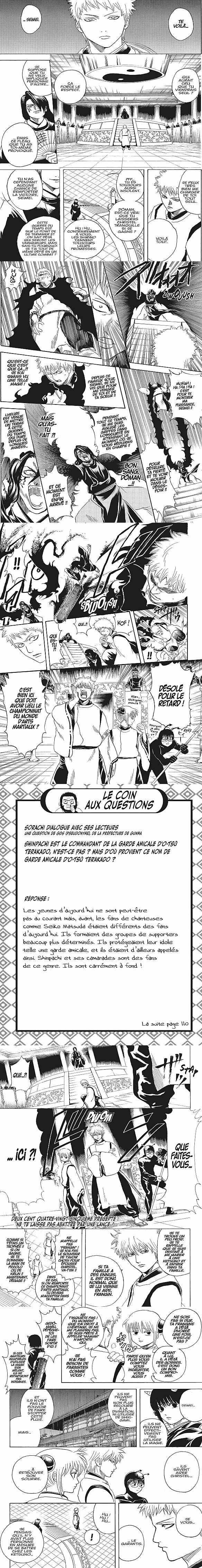 Read Gintama FR Manga Online