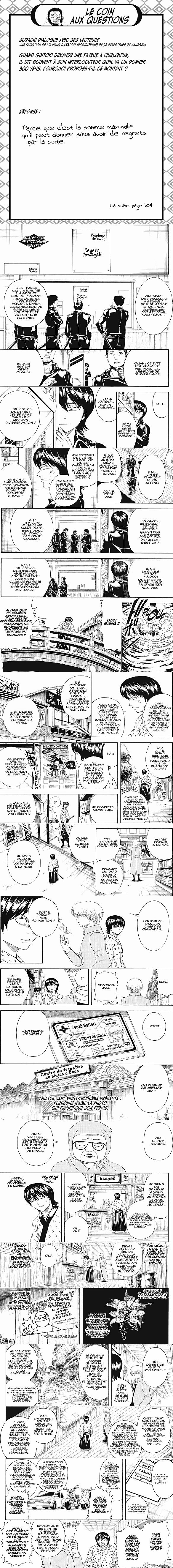 Read Gintama FR Manga Online