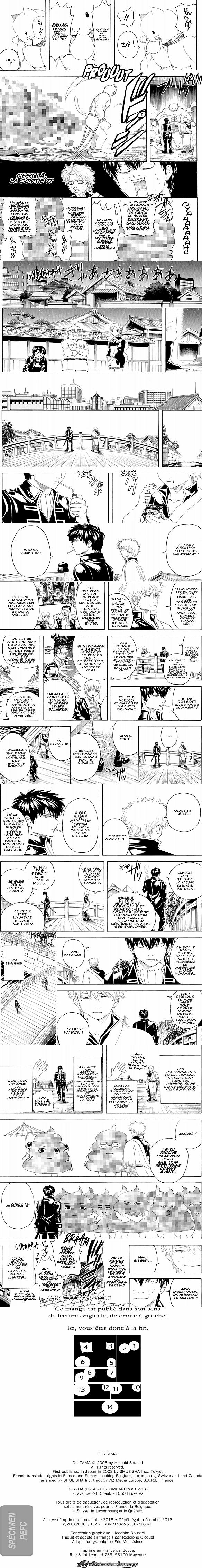 Read Gintama FR Manga Online