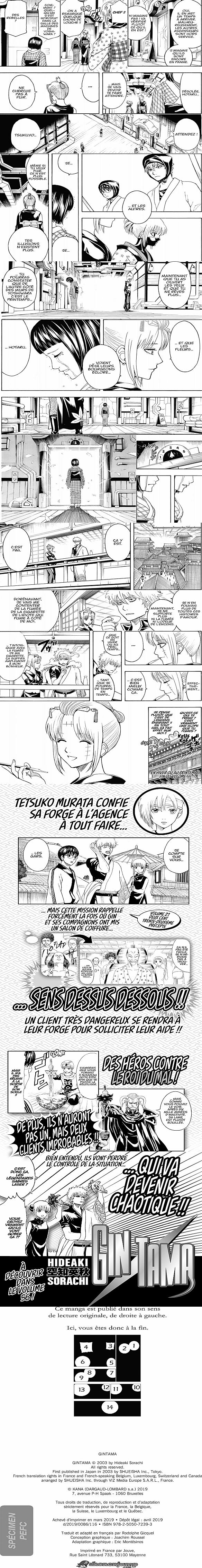 Read Gintama FR Manga Online