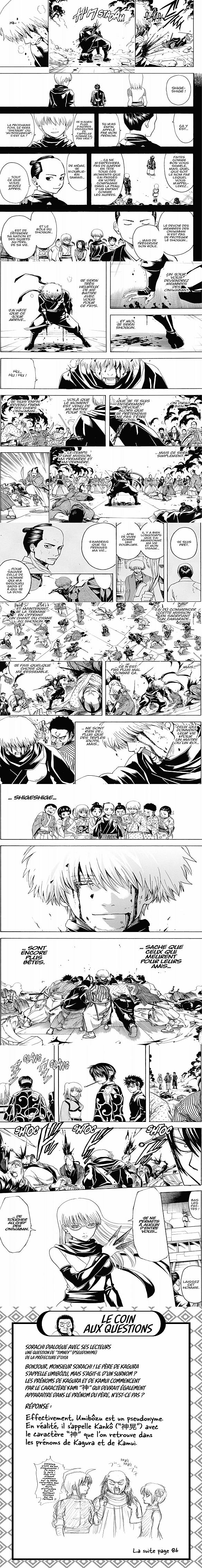 Read Gintama FR Manga Online