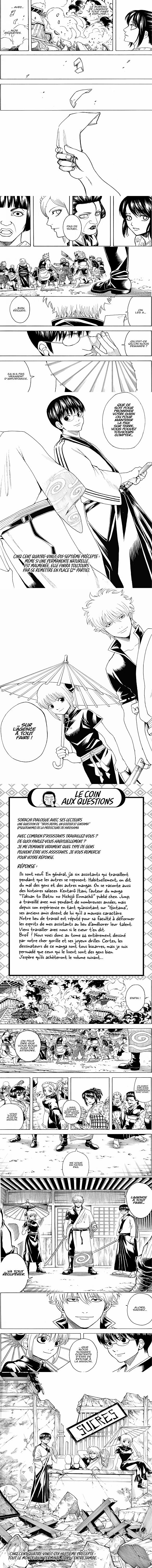 Read Gintama FR Manga Online