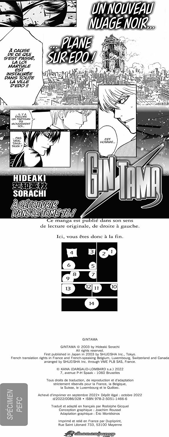 Read Gintama FR Manga Online
