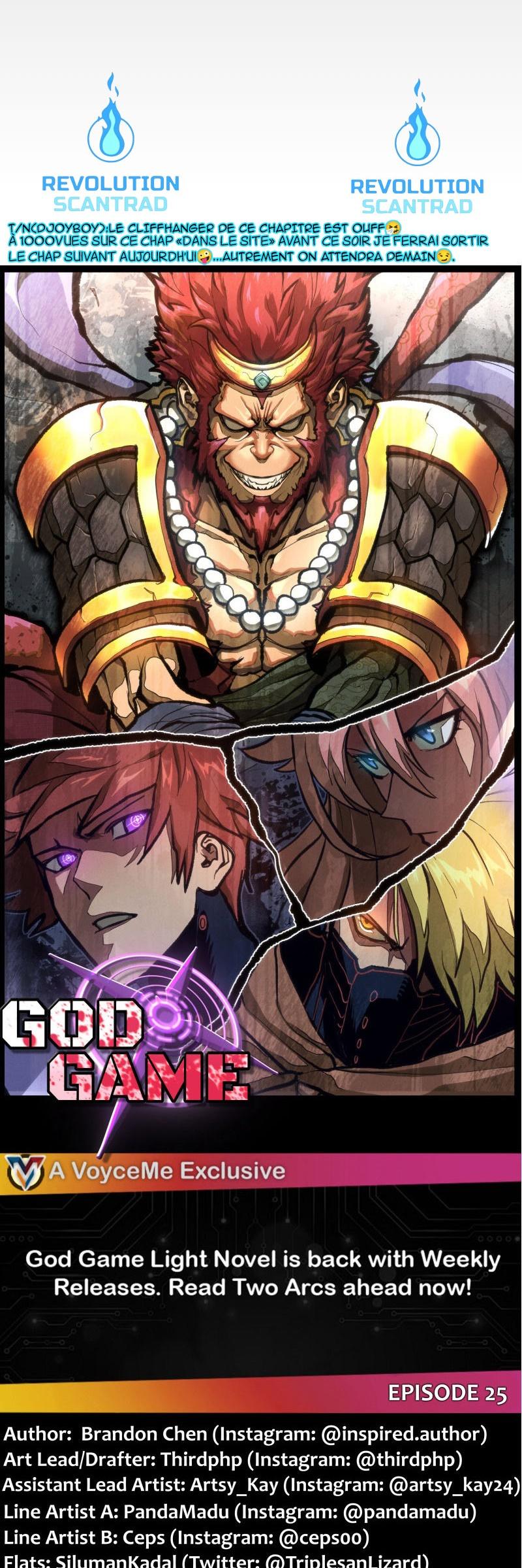 Read God Game FR Manga Online