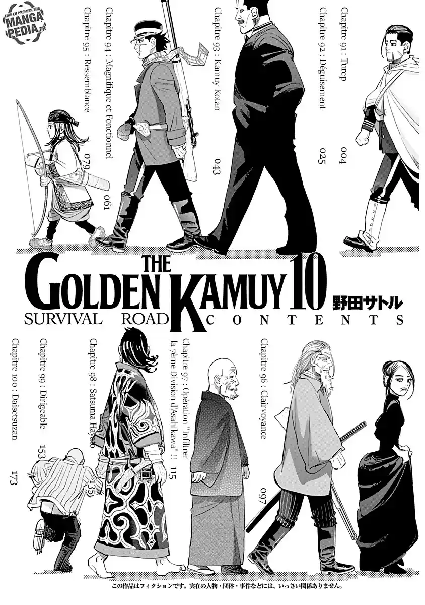 Read Golden Kamui FR Manga Online