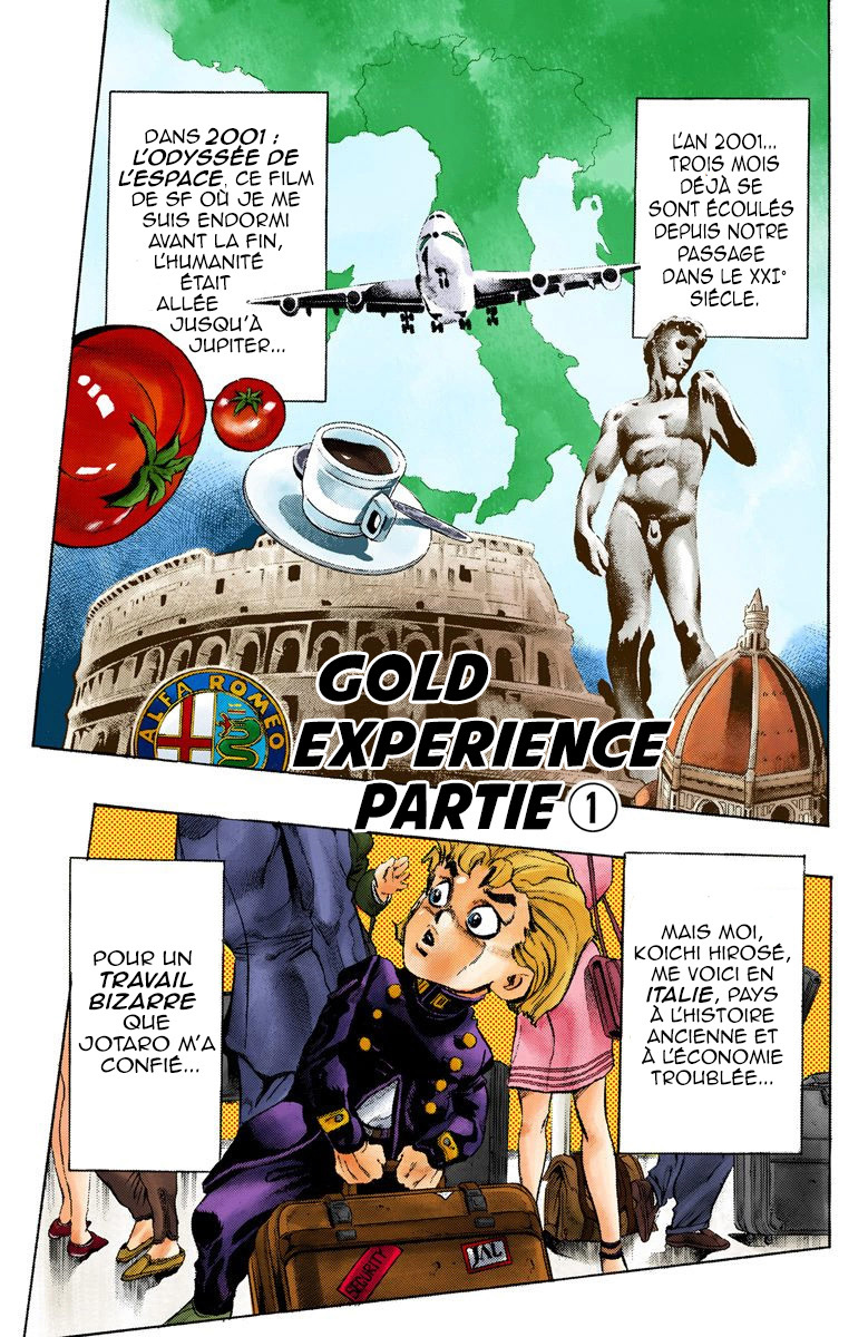 Read Golden Wind _ JoJo's Bizarre Adventure Partie 5 (Couleurs) FR Manga Online