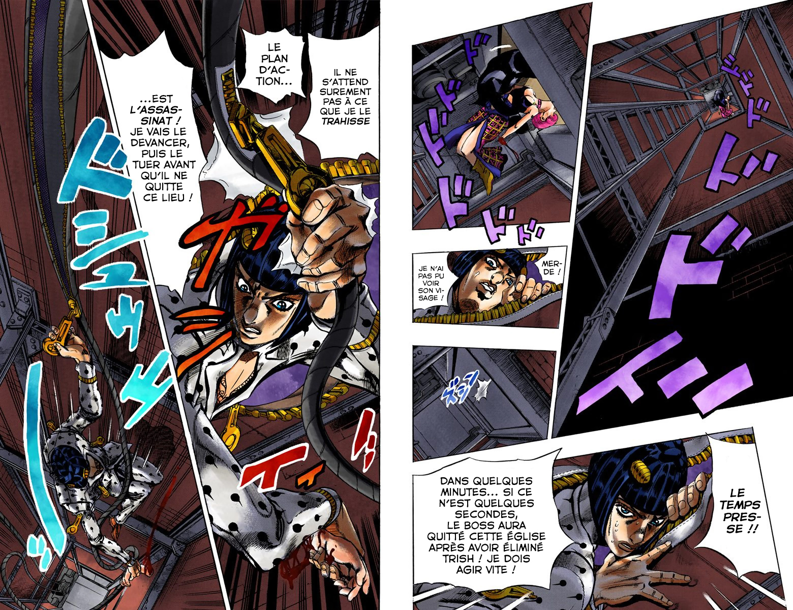 Read Golden Wind _ JoJo's Bizarre Adventure Partie 5 (Couleurs) FR Manga Online