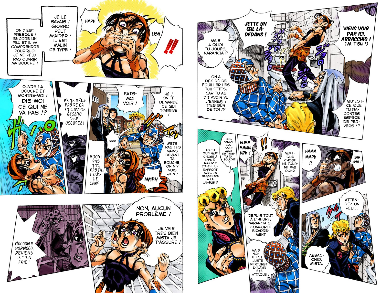 Read Golden Wind _ JoJo's Bizarre Adventure Partie 5 (Couleurs) FR Manga Online