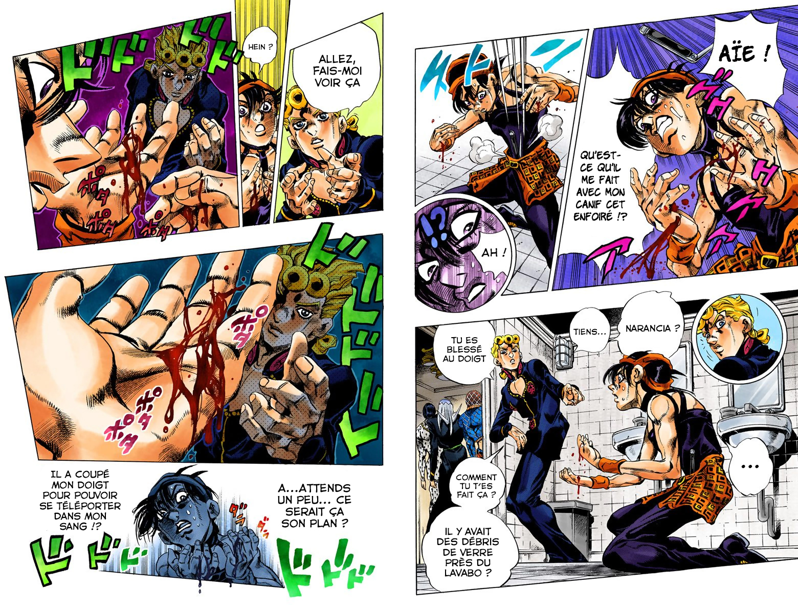 Read Golden Wind _ JoJo's Bizarre Adventure Partie 5 (Couleurs) FR Manga Online