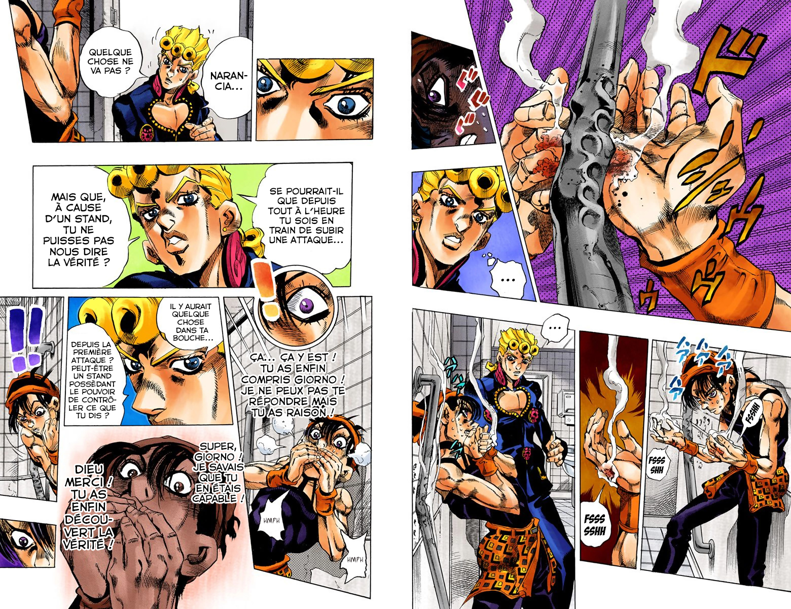 Read Golden Wind _ JoJo's Bizarre Adventure Partie 5 (Couleurs) FR Manga Online
