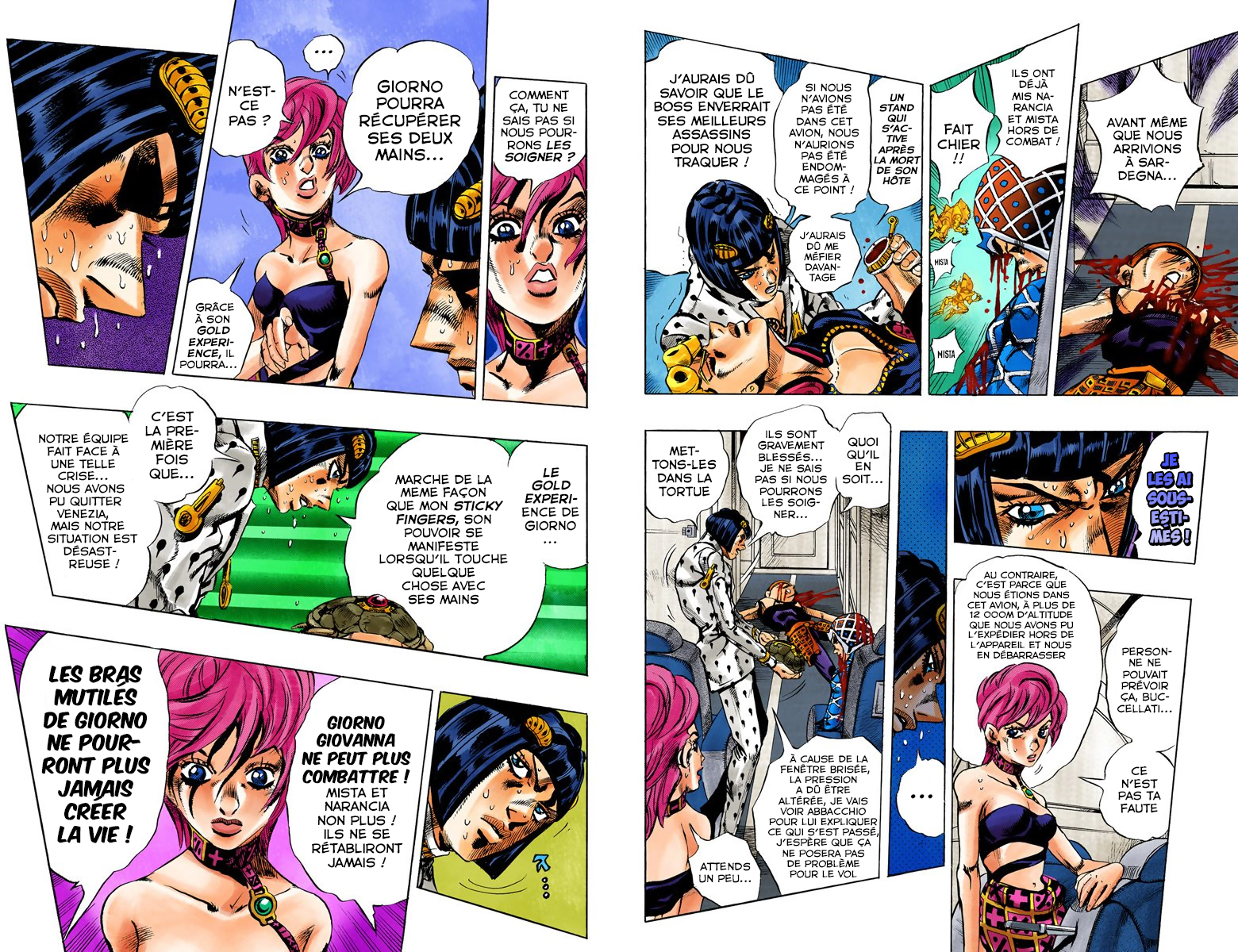 Read Golden Wind _ JoJo's Bizarre Adventure Partie 5 (Couleurs) FR Manga Online