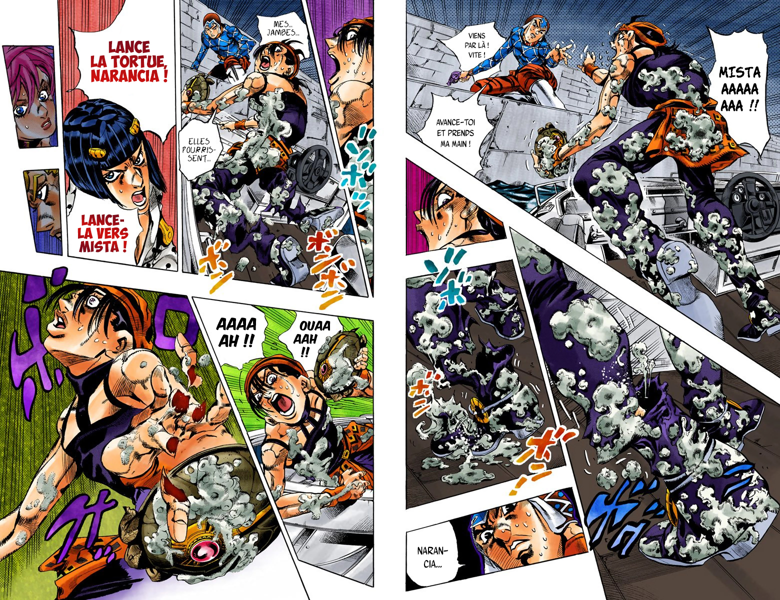 Read Golden Wind _ JoJo's Bizarre Adventure Partie 5 (Couleurs) FR Manga Online