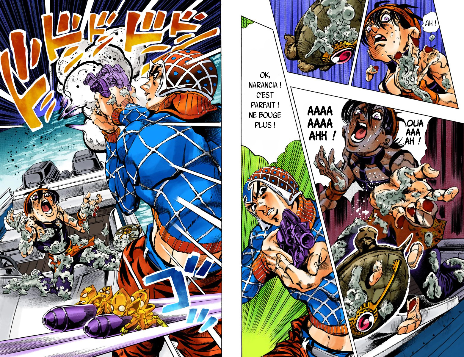 Read Golden Wind _ JoJo's Bizarre Adventure Partie 5 (Couleurs) FR Manga Online