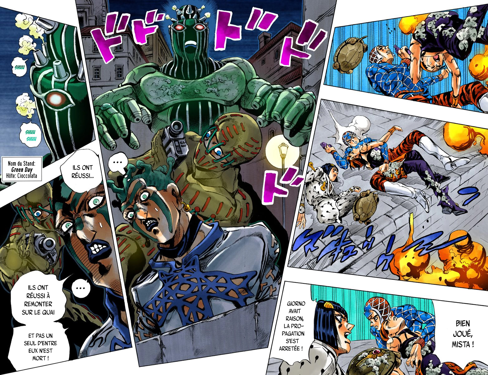 Read Golden Wind _ JoJo's Bizarre Adventure Partie 5 (Couleurs) FR Manga Online