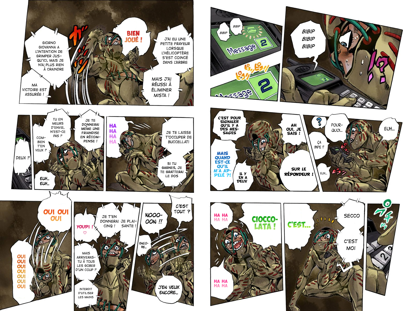 Read Golden Wind _ JoJo's Bizarre Adventure Partie 5 (Couleurs) FR Manga Online