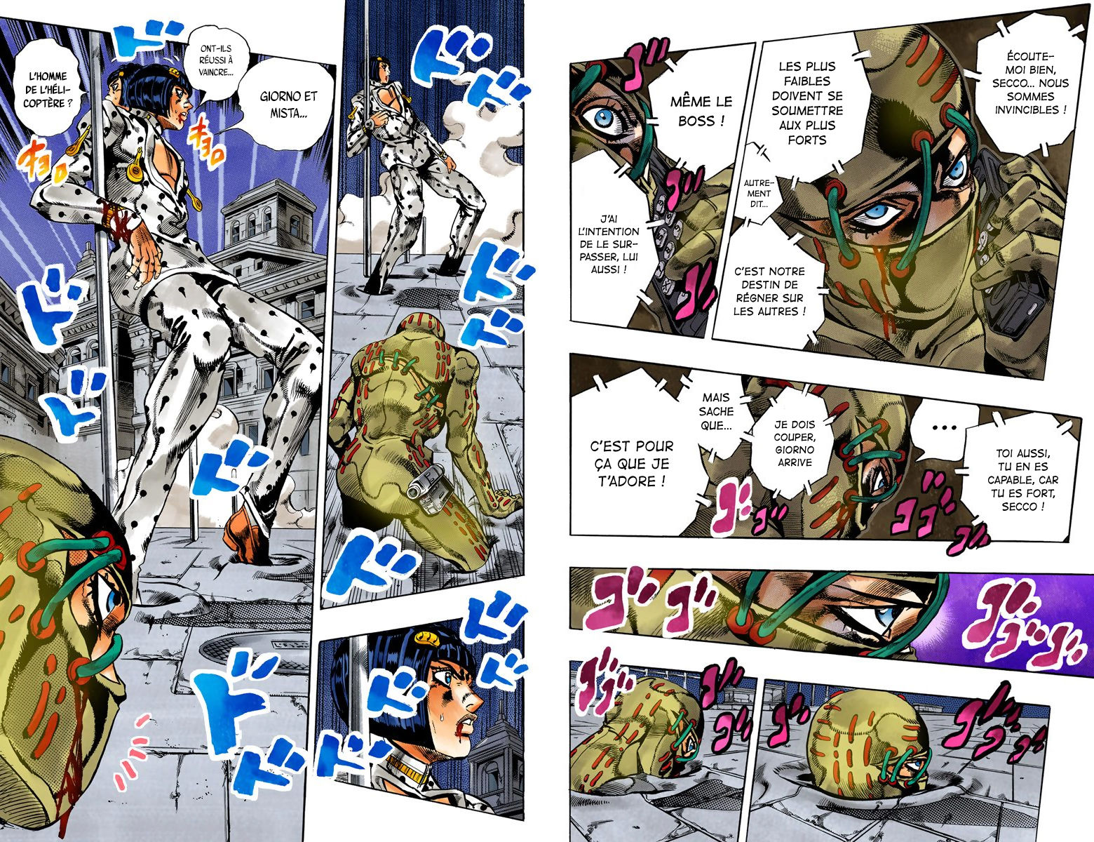 Read Golden Wind _ JoJo's Bizarre Adventure Partie 5 (Couleurs) FR Manga Online