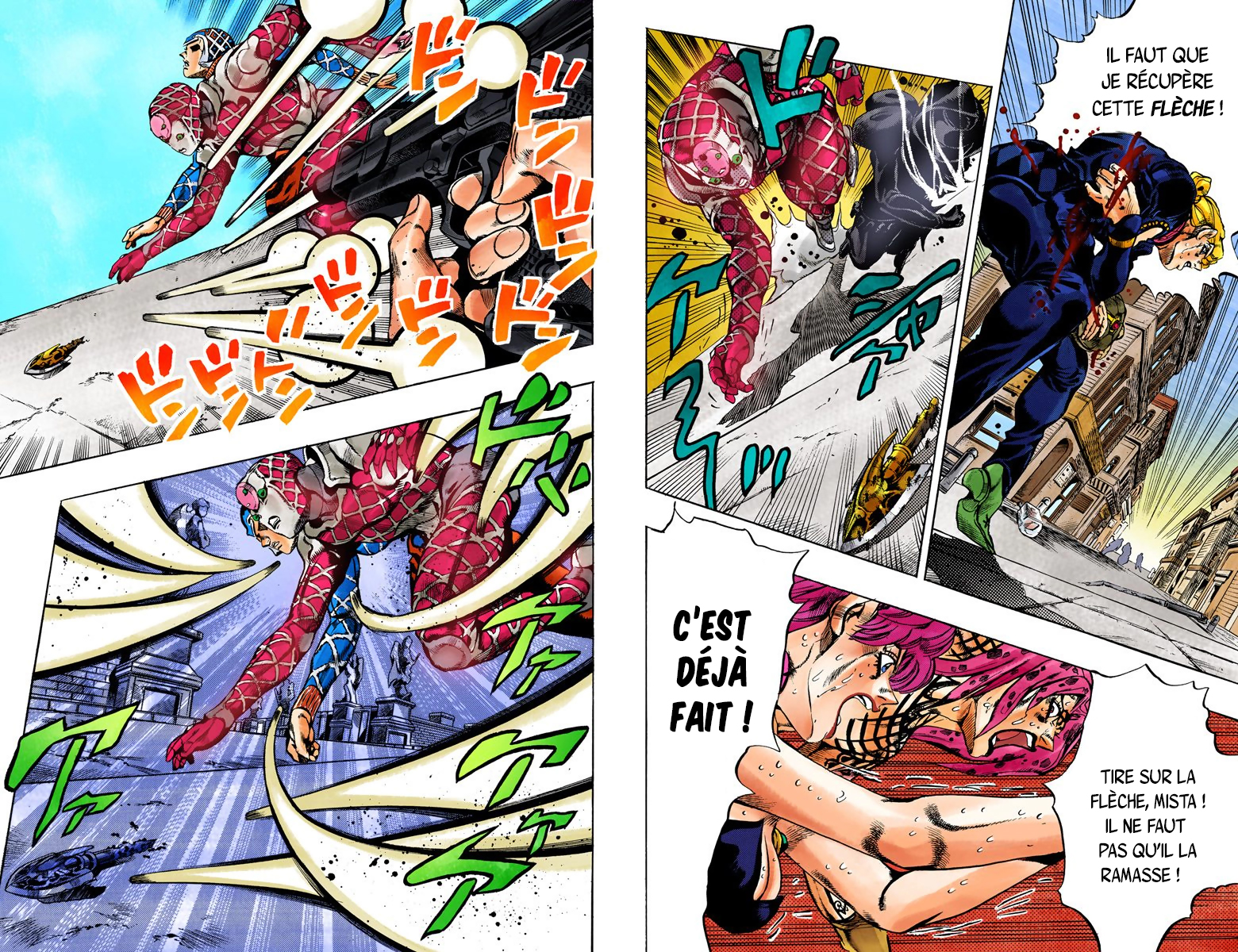 Read Golden Wind _ JoJo's Bizarre Adventure Partie 5 (Couleurs) FR Manga Online