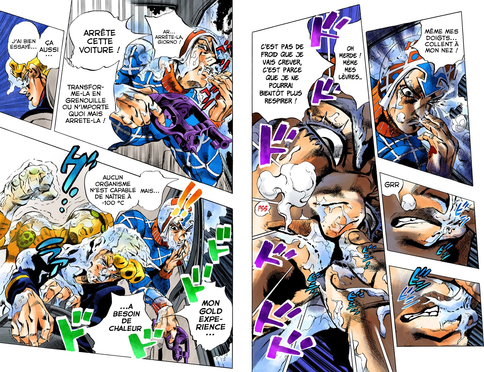 Read Golden Wind _ JoJo's Bizarre Adventure Partie 5 (Couleurs) FR Manga Online