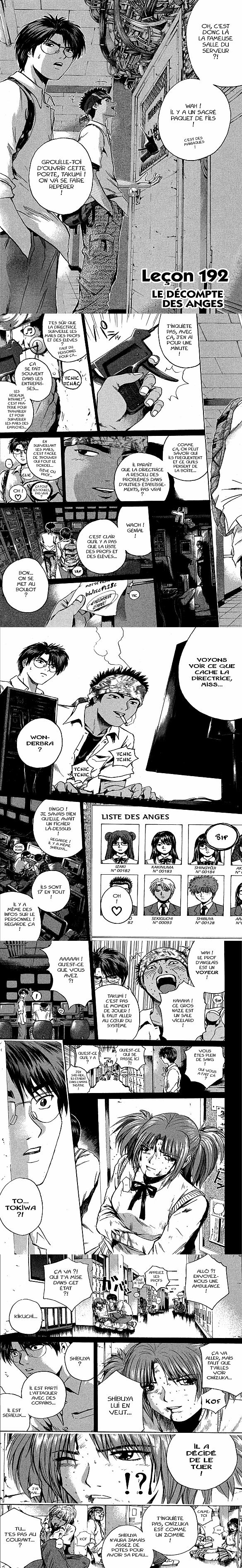 Read Great Teacher Onizuka FR Manga Online