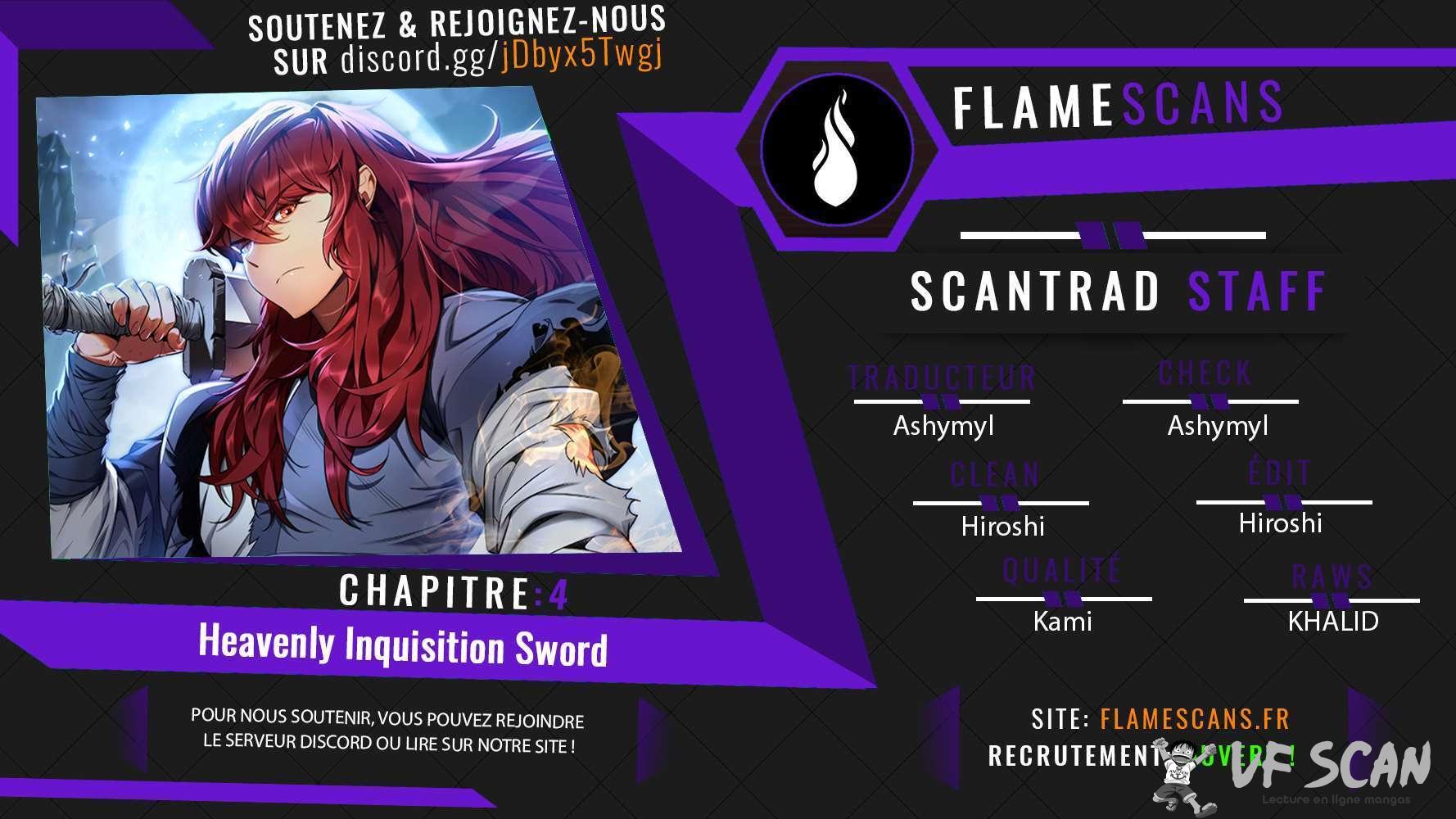Read Heavenly Inquisition Sword FR Manga Online