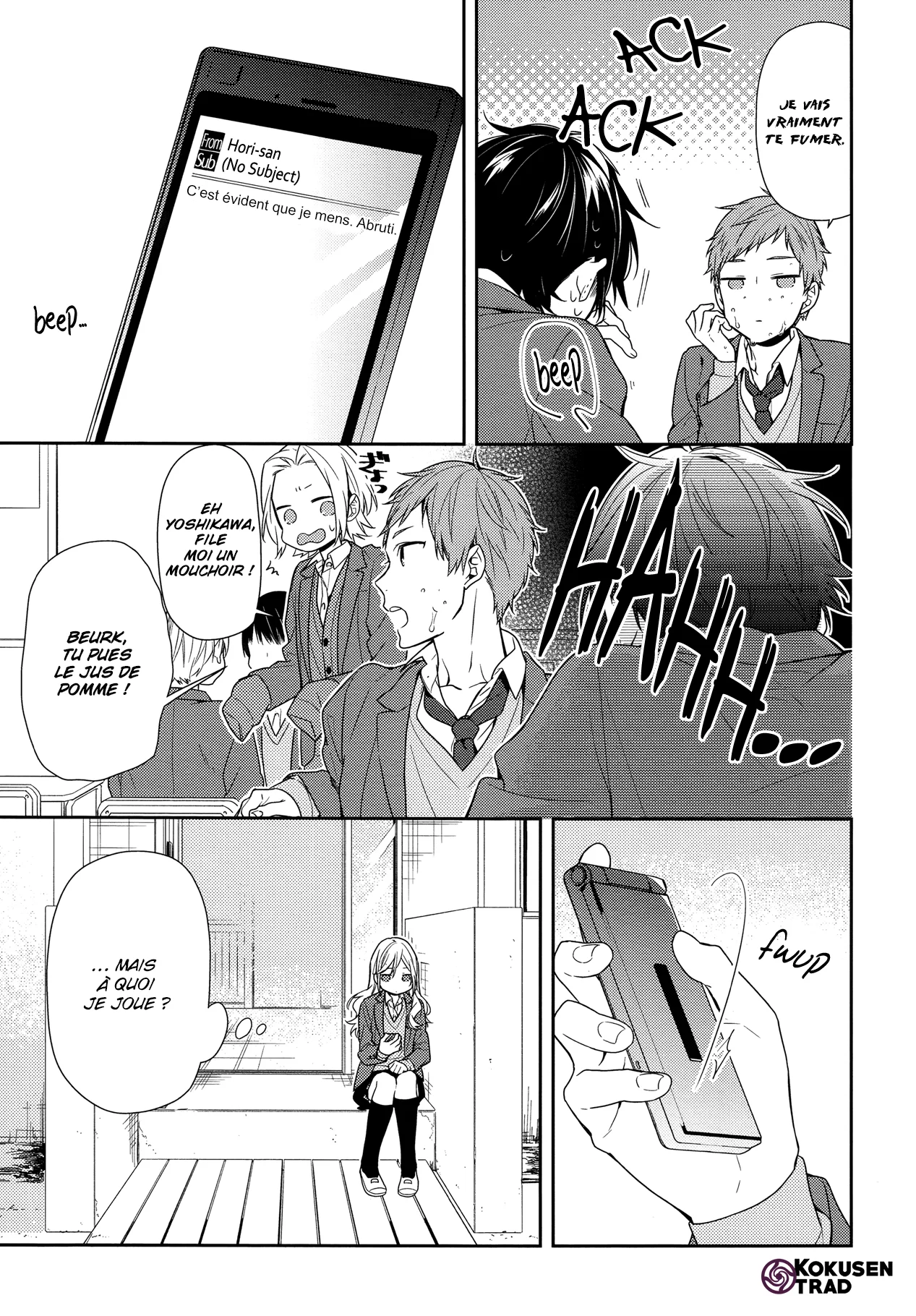Read Horimiya FR Manga Online