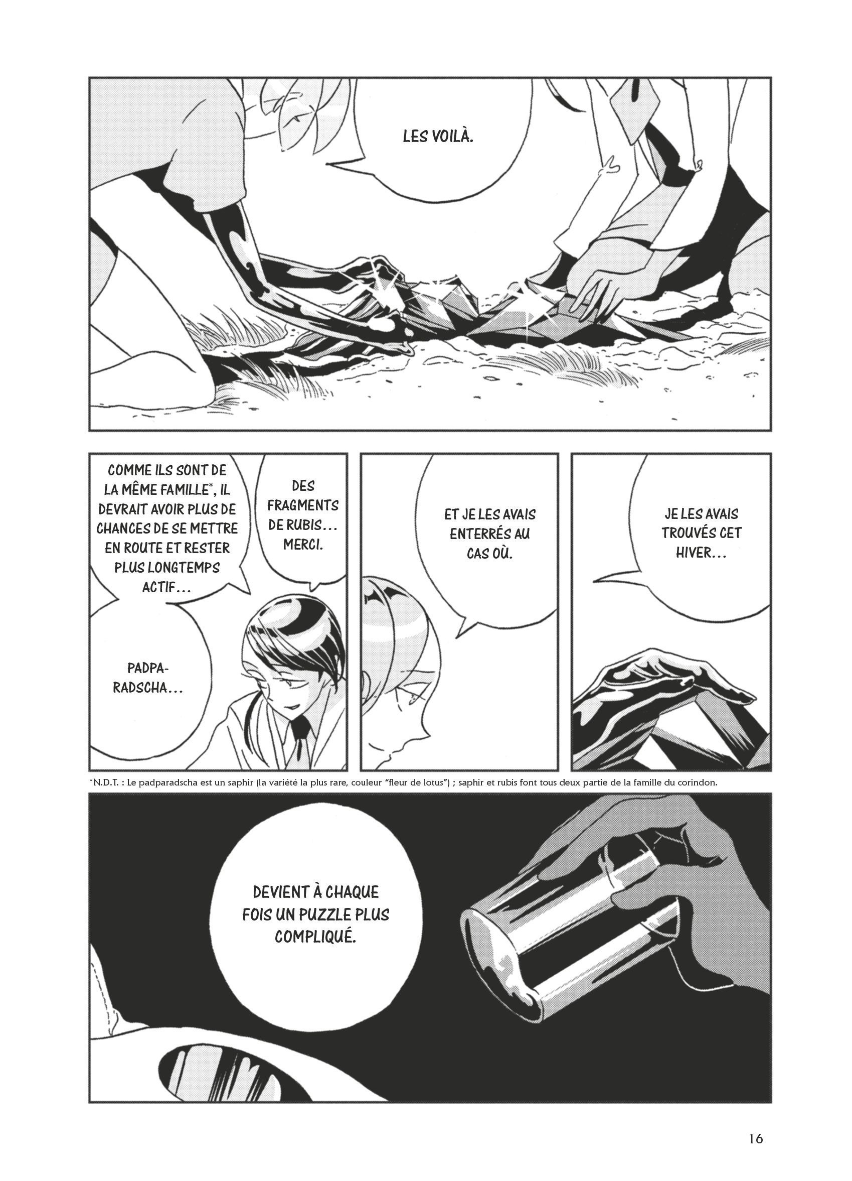 Read Houseki no Kuni FR Manga Online