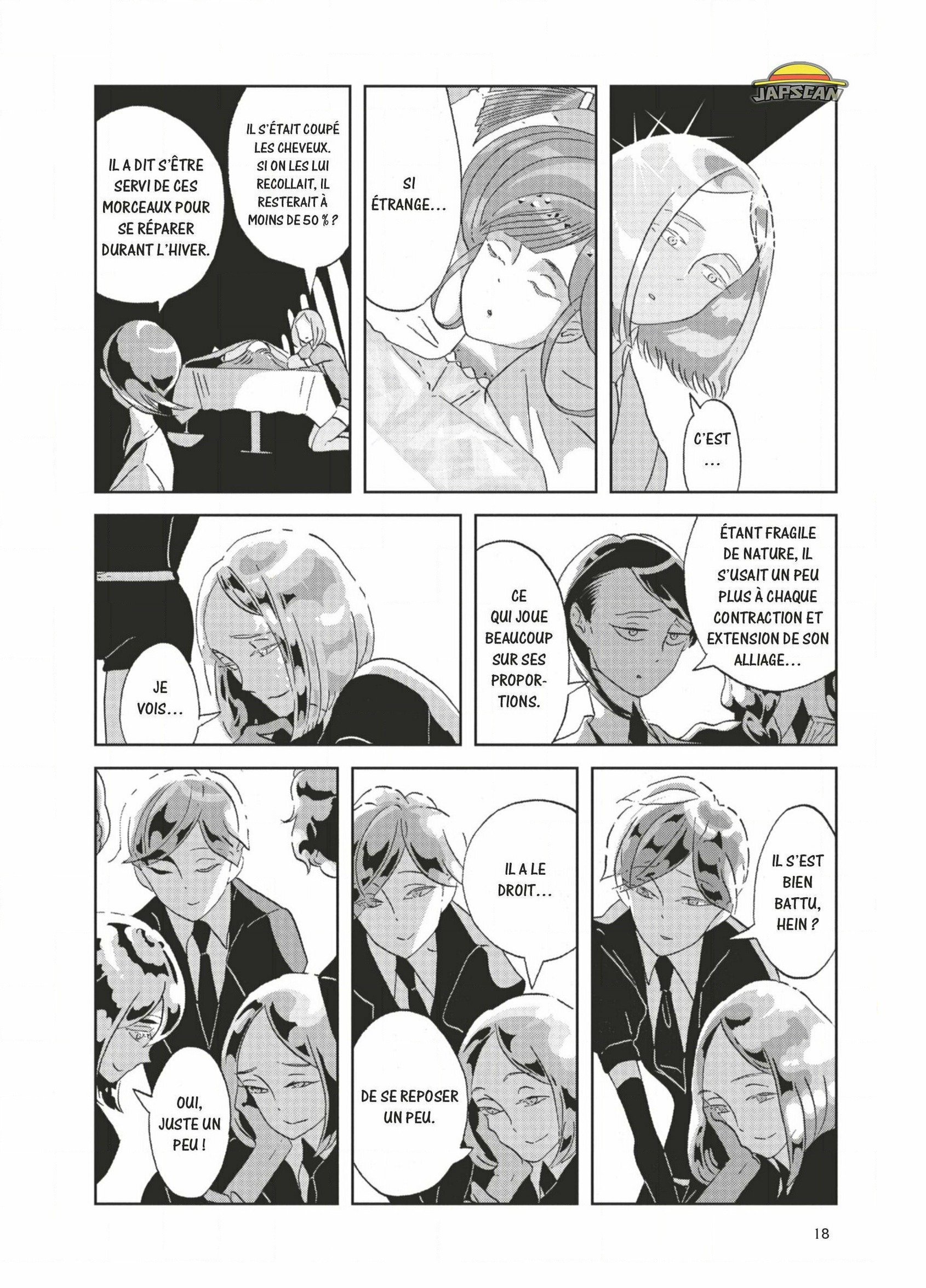 Read Houseki no Kuni FR Manga Online