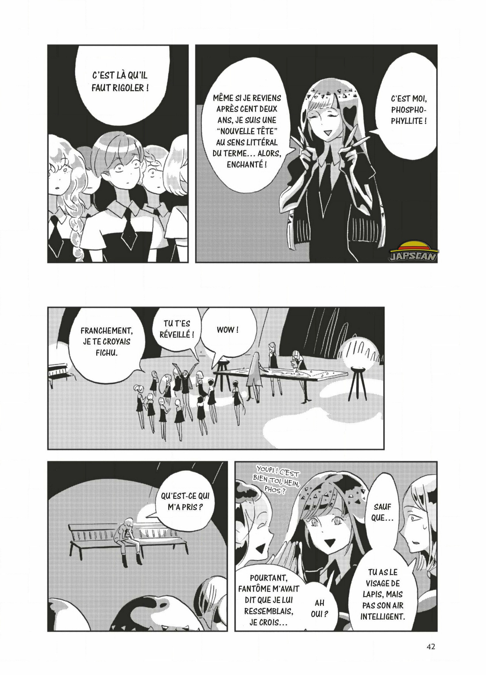 Read Houseki no Kuni FR Manga Online
