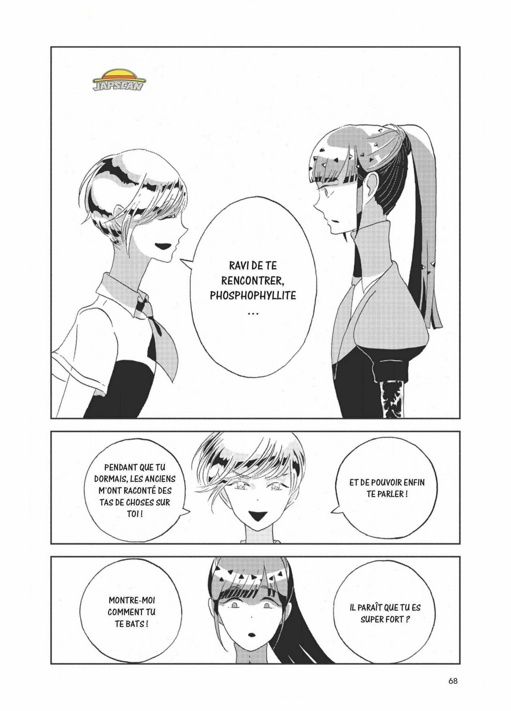 Read Houseki no Kuni FR Manga Online