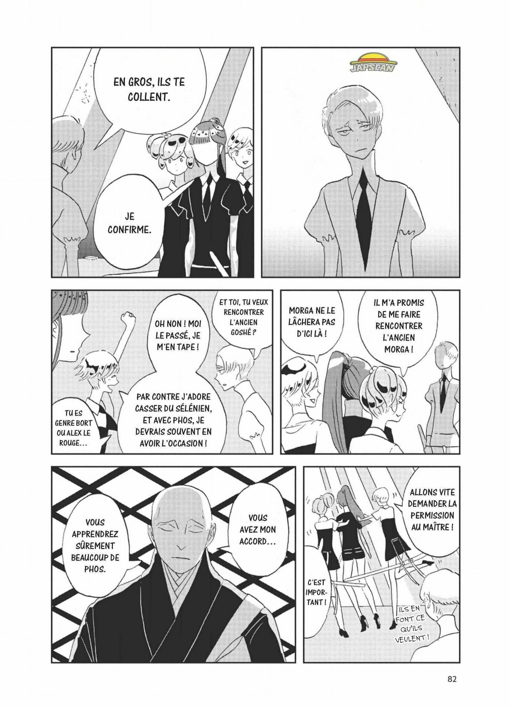 Read Houseki no Kuni FR Manga Online
