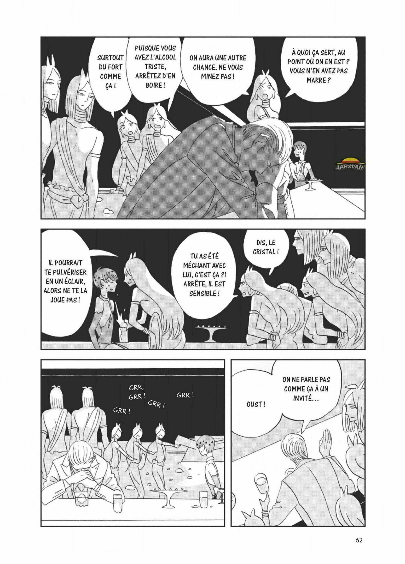 Read Houseki no Kuni FR Manga Online