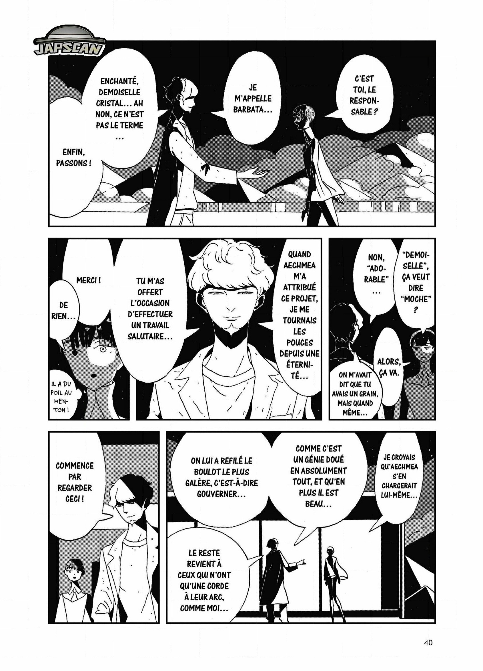 Read Houseki no Kuni FR Manga Online