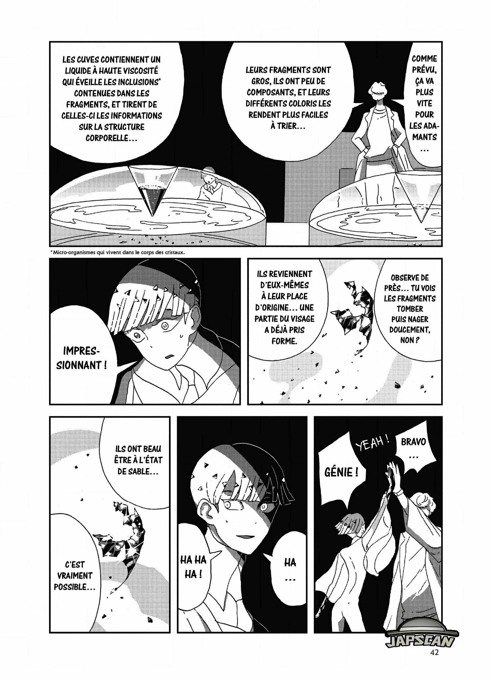 Read Houseki no Kuni FR Manga Online
