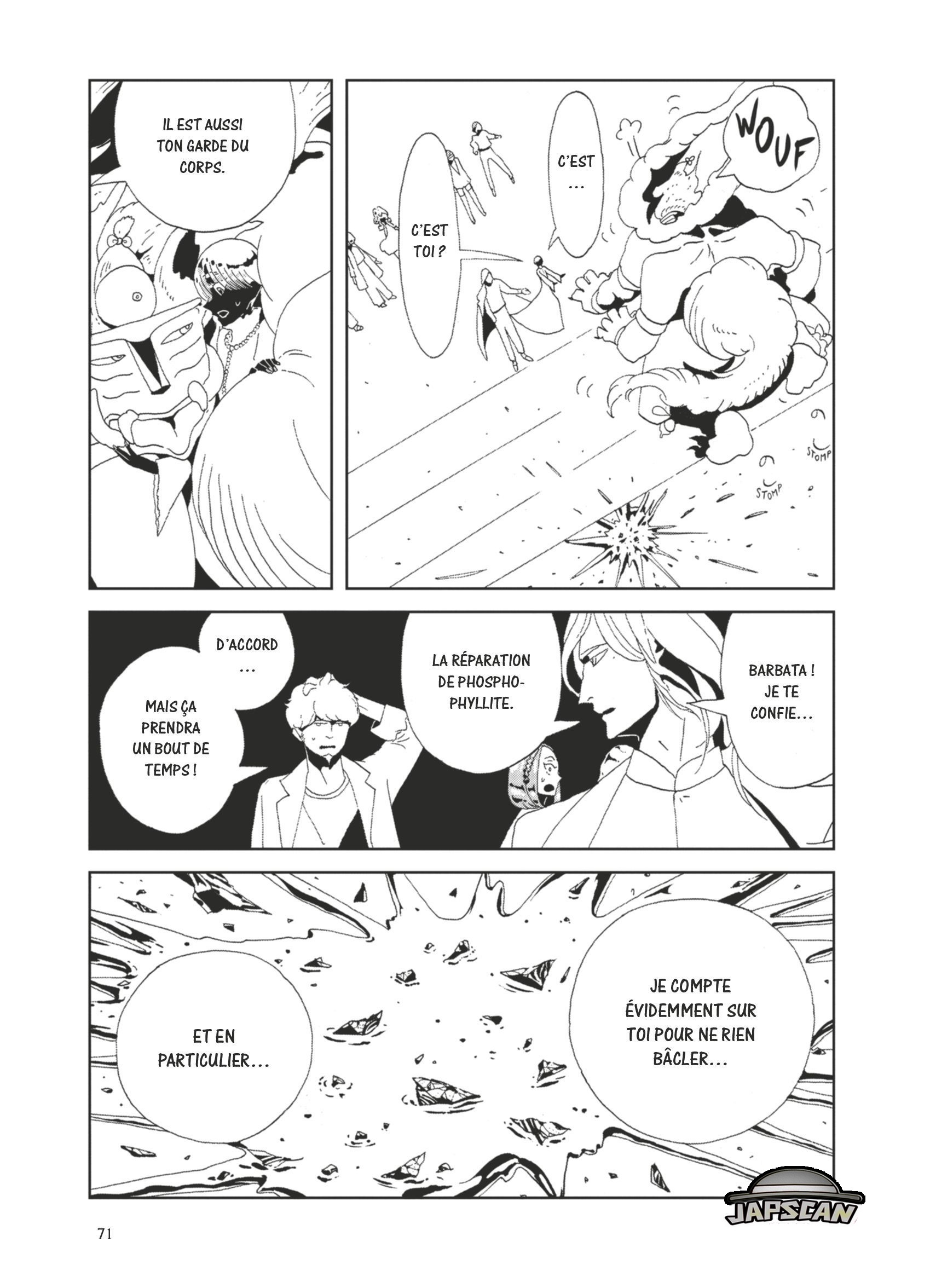 Read Houseki no Kuni FR Manga Online