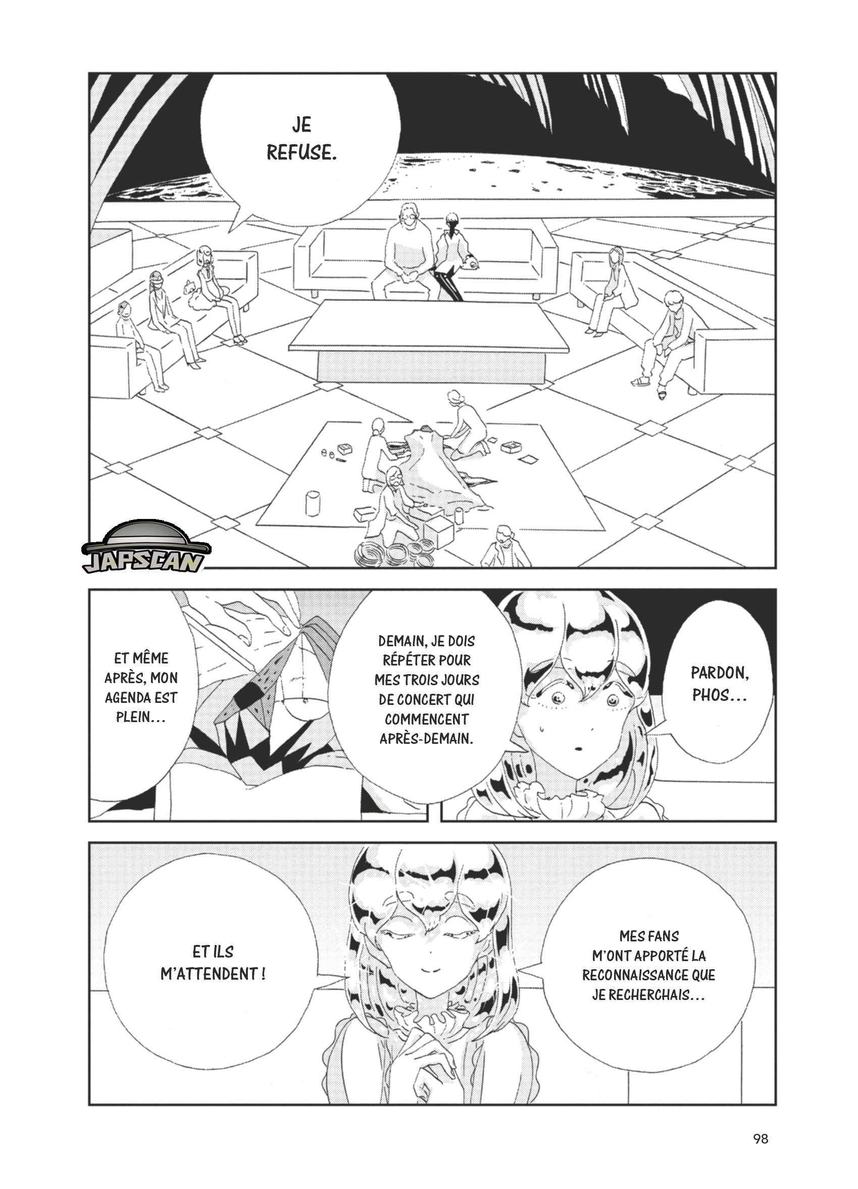 Read Houseki no Kuni FR Manga Online