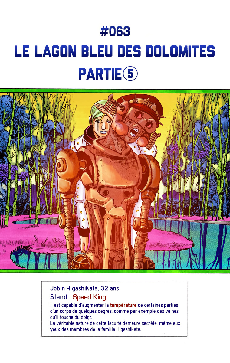Read JoJolion _ JoJo's Bizarre Adventure Partie 8 (Couleurs) FR Manga Online