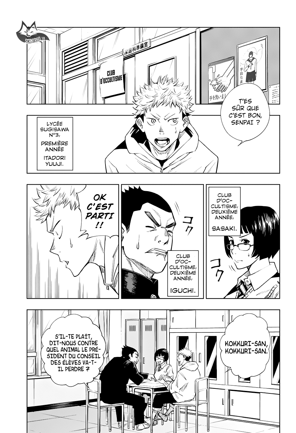 Read Jujutsu Kaisen FR Manga Online