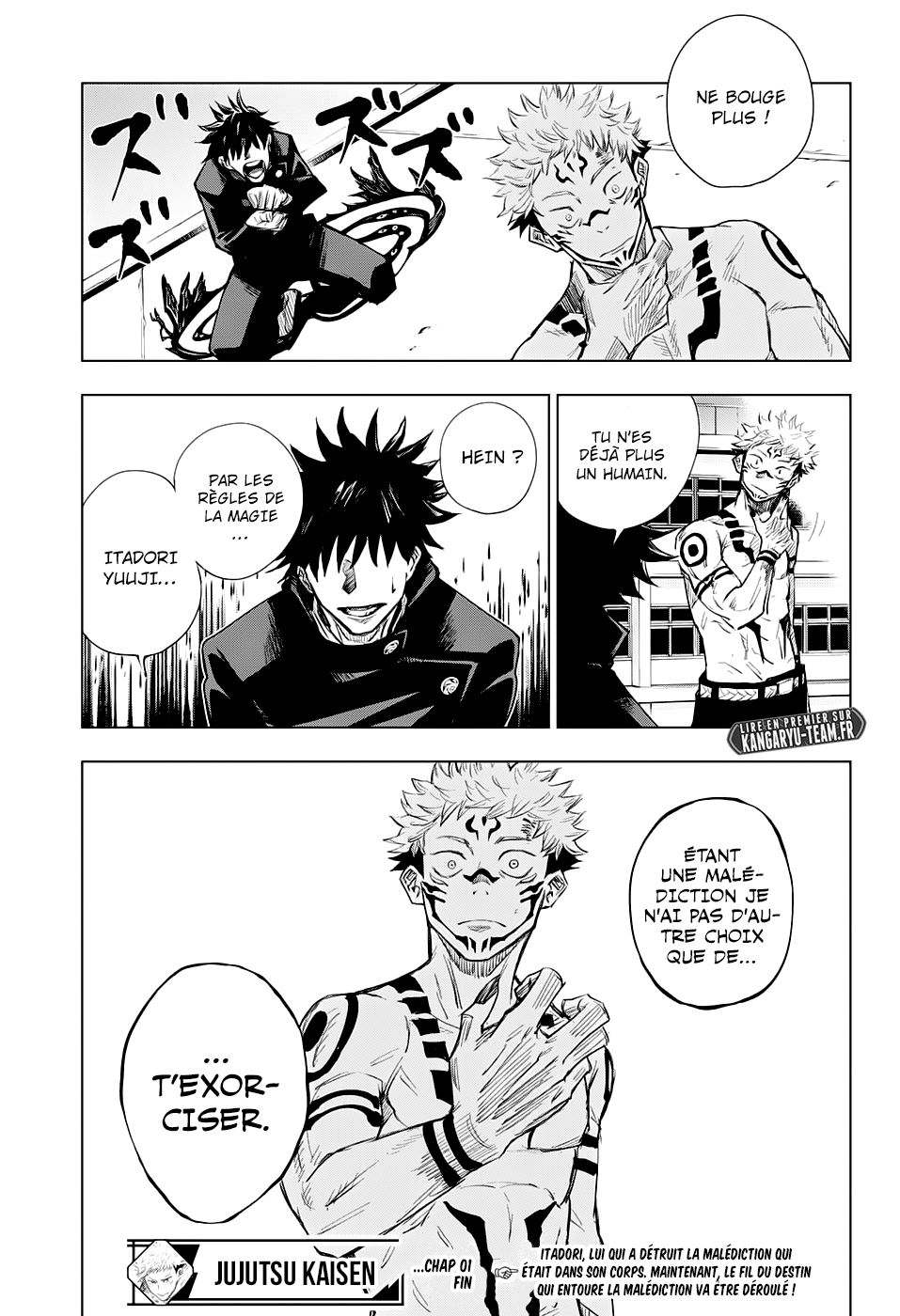 Read Jujutsu Kaisen FR Manga Online