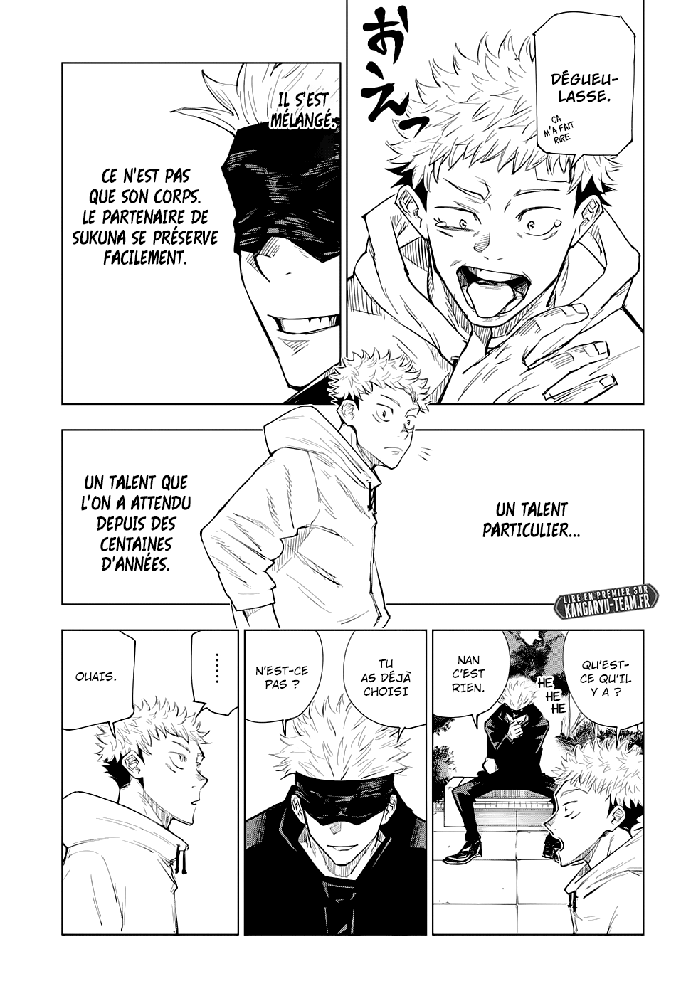Read Jujutsu Kaisen FR Manga Online
