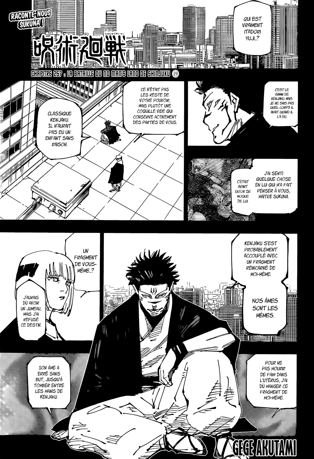 Read Jujutsu Kaisen FR Manga Online