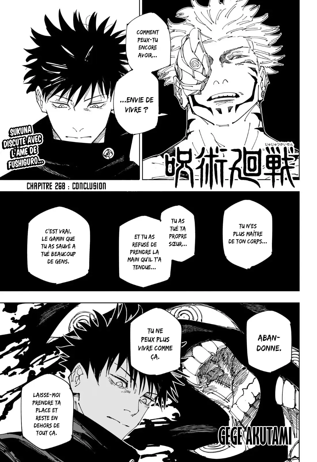 Read Jujutsu Kaisen FR Manga Online