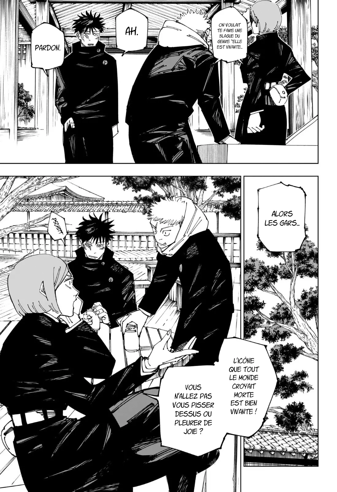 Read Jujutsu Kaisen FR Manga Online