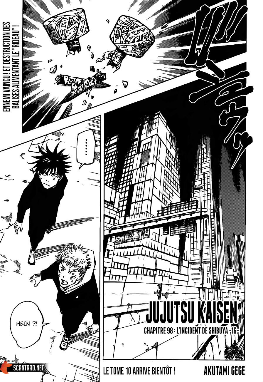 Read Jujutsu Kaisen FR Manga Online