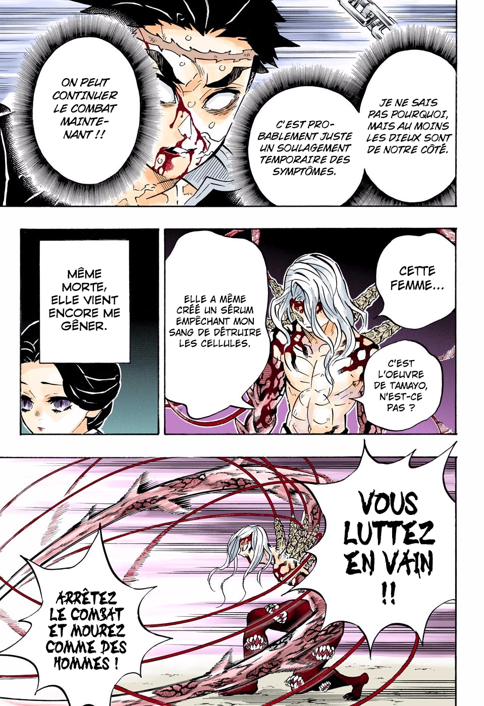 Read Kimetsu No Yaiba FR Manga Online