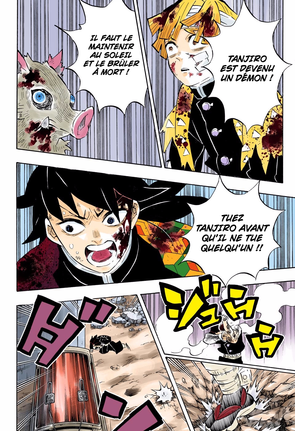 Read Kimetsu No Yaiba FR Manga Online