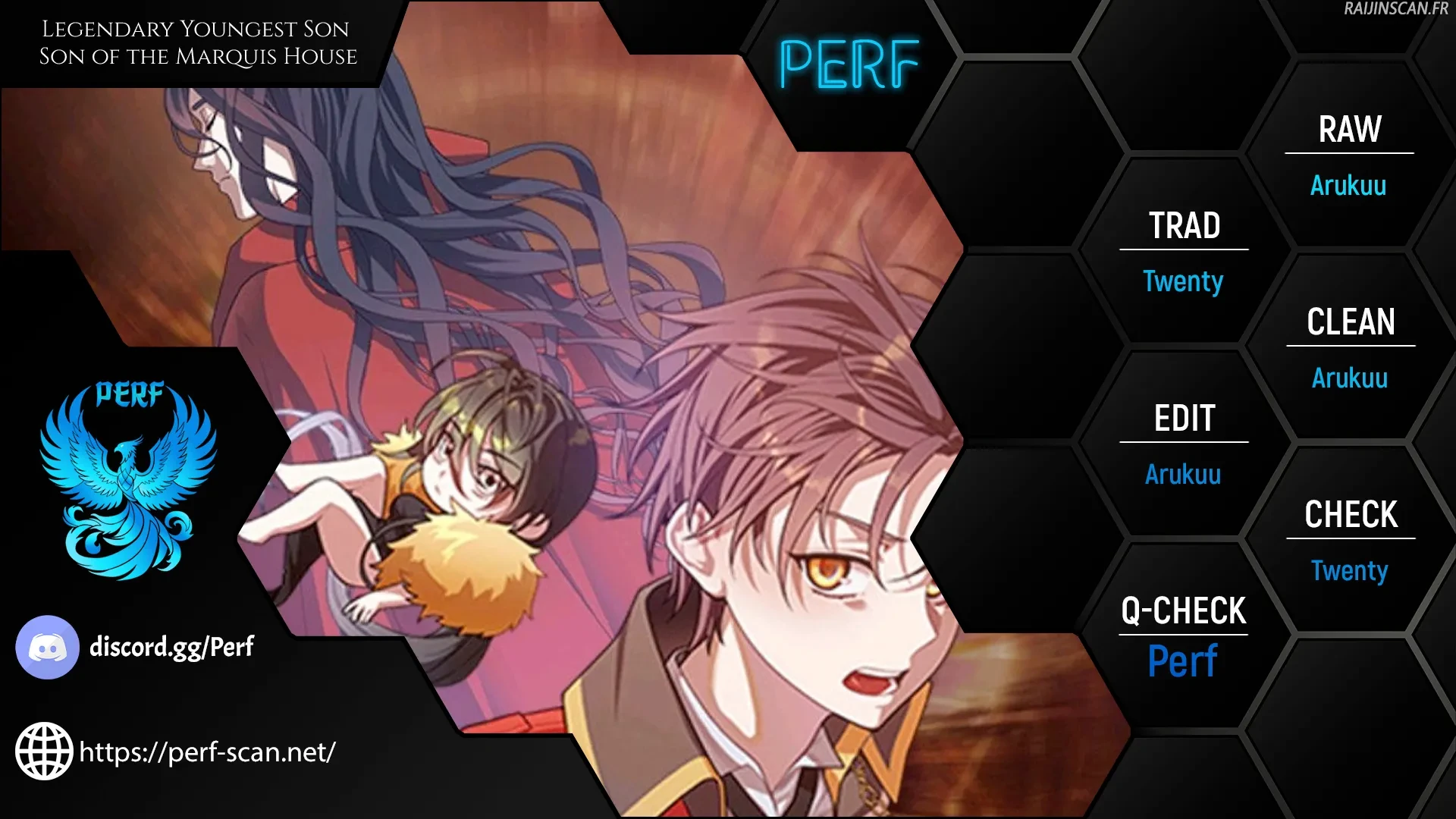 Read Legendary Youngest Son of the Marquis House FR Manga Online