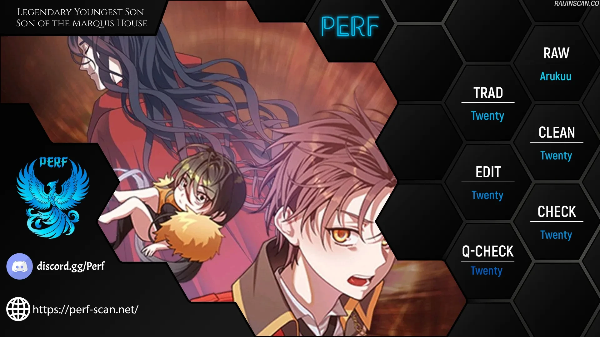 Read Legendary Youngest Son of the Marquis House FR Manga Online