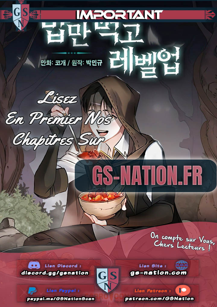 Read Leveling Up, By Only Eating! FR Manga Online