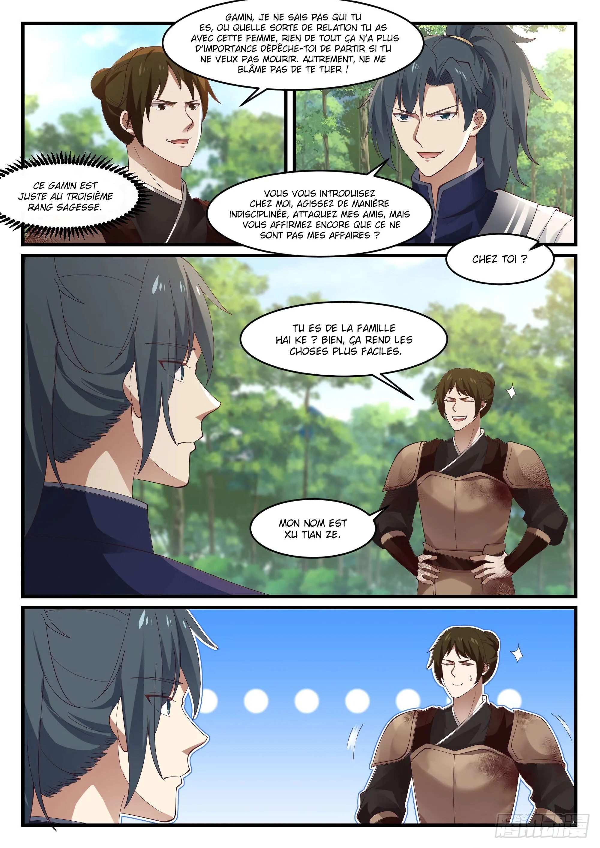 Read Martial Peak FR Manga Online